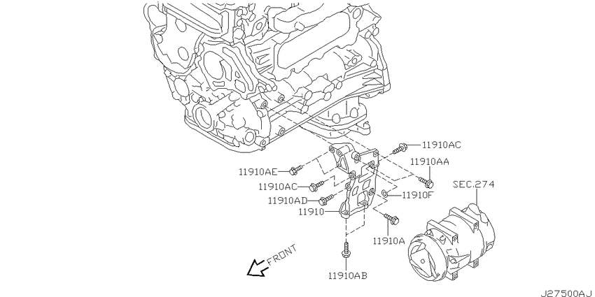 Compressor mounting & fitting