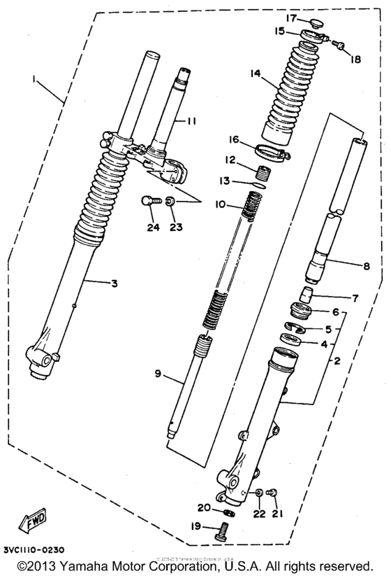 Front fork