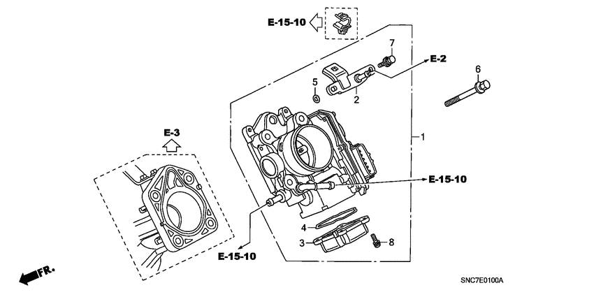 Throttle body