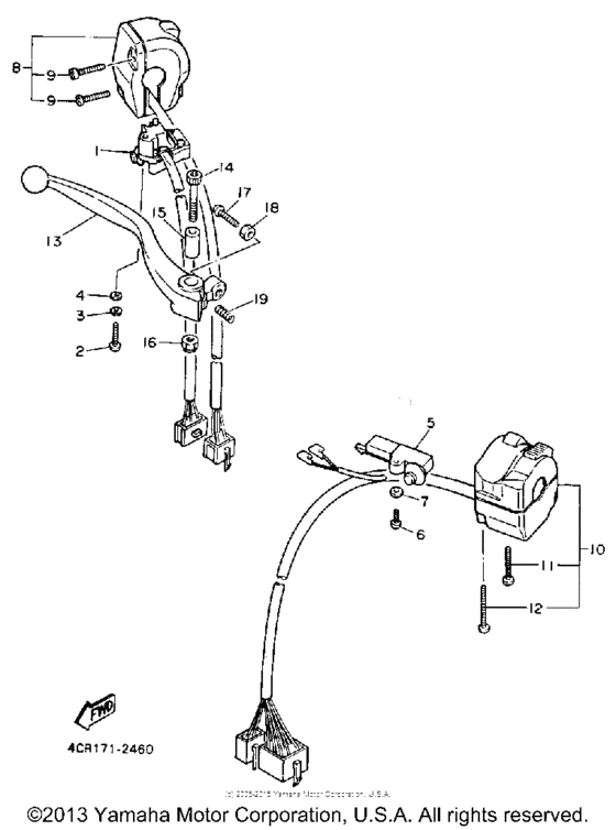 Handle switch & lever