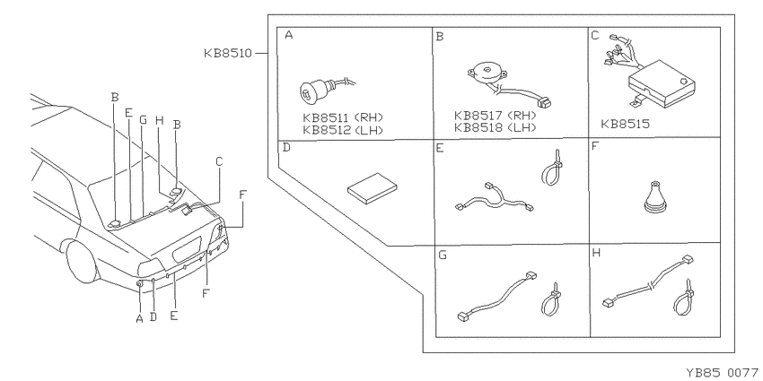 corner sensor