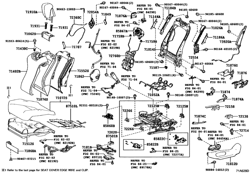 Front Seat & Seat Track