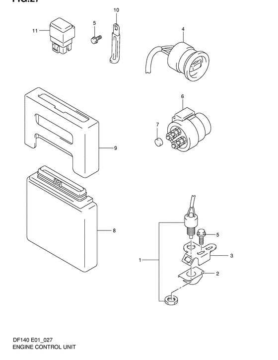 Ptt switch & engine control unit