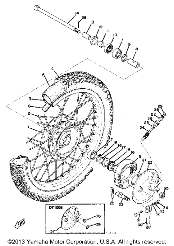 Front wheel