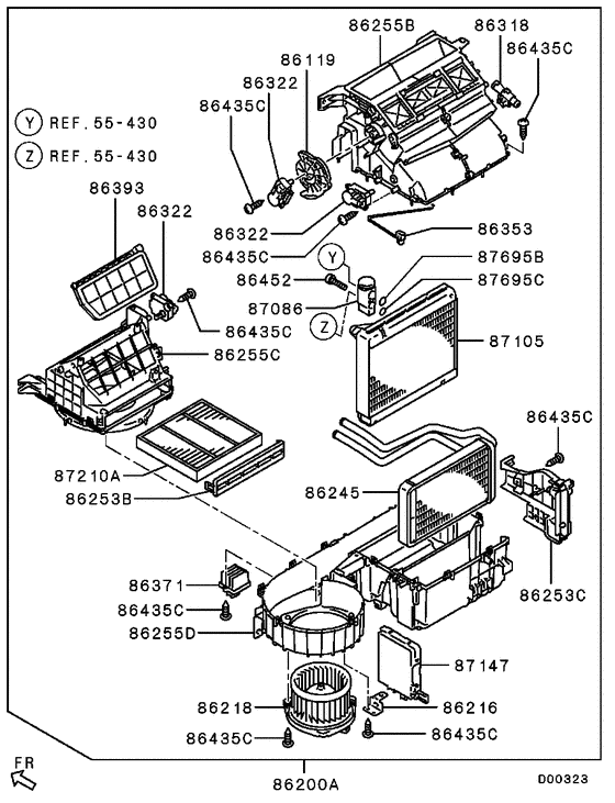 Heater unit & piping