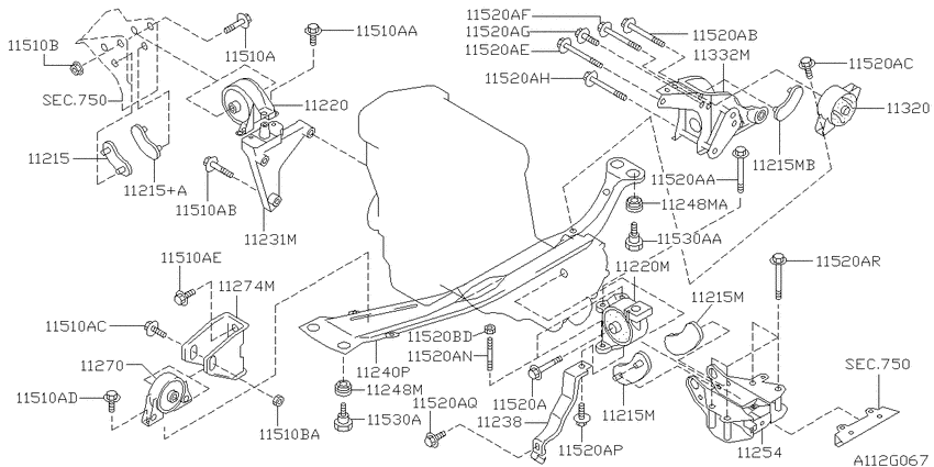 Engine & transmission   mounting