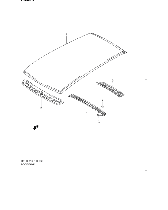 Roof panel