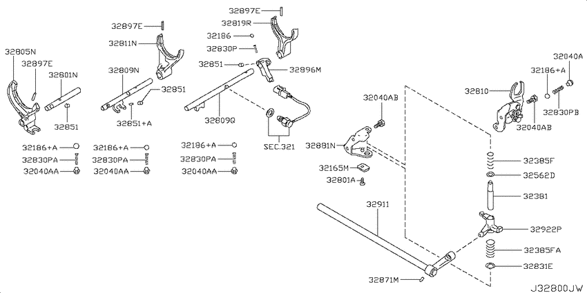 Transmission shift control