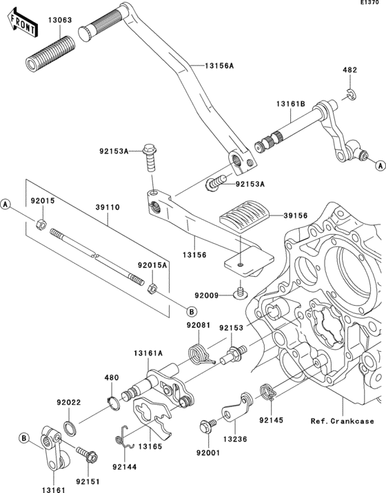 Gear change mechanism