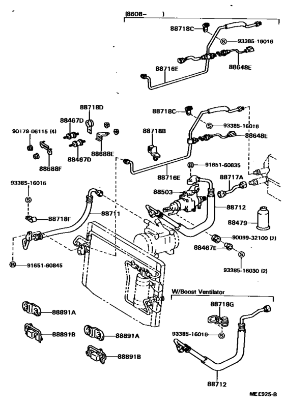 Heating & Air Conditioning - Cooler Piping