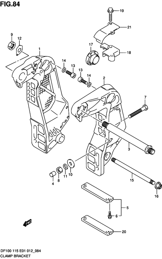 Clamp bracket