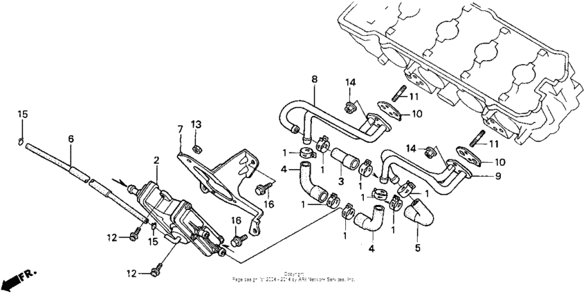 Air suction valve (ac)