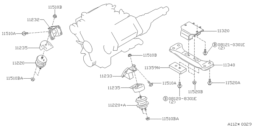 Engine & transmission   mounting