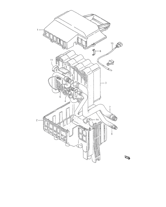 Evaporator unit