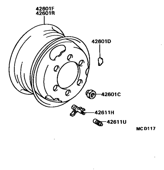 Disc Wheel & Wheel Cap