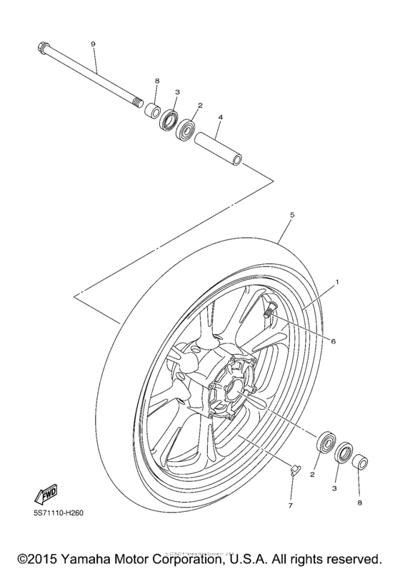 Front wheel