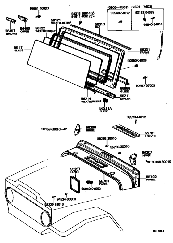Cowl Panel & Windshield Glass