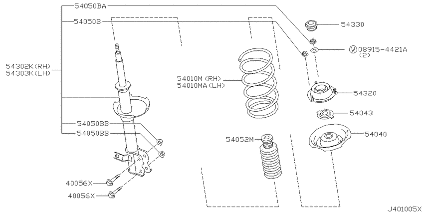 Front suspension