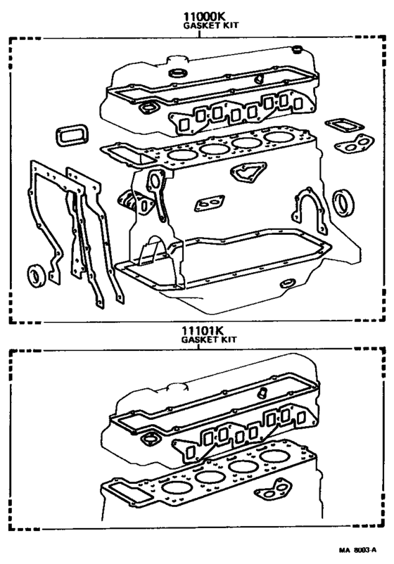 Engine Overhaul Gasket Kit