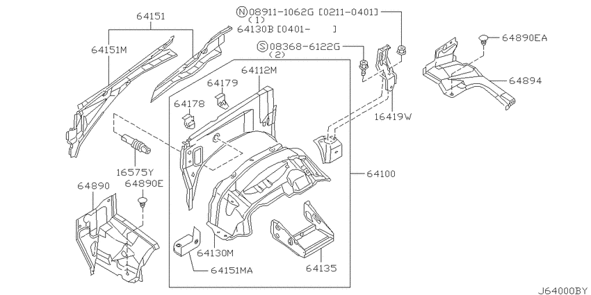 Hood ledge & fitting