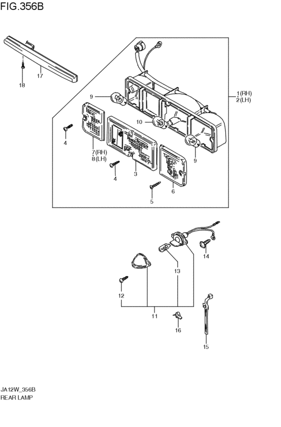 rear lamp
