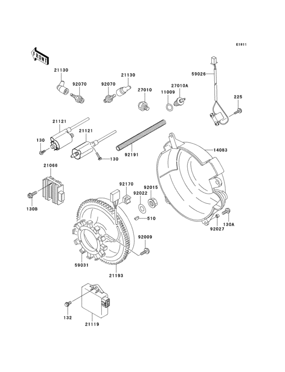 Generator/ignition coil