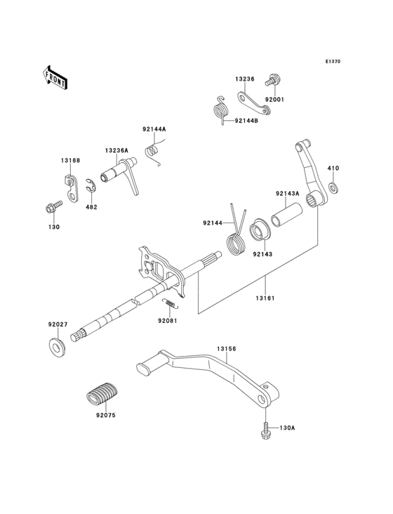 Gear change mechanism