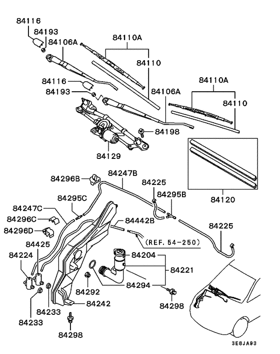 Windshield wiper & washer