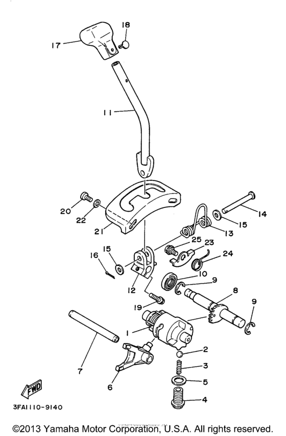 Shift Cam & Fork