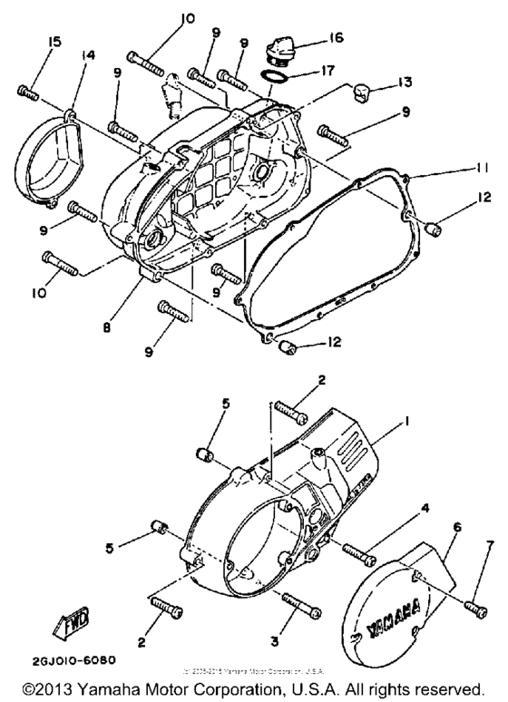 Crankcase cover