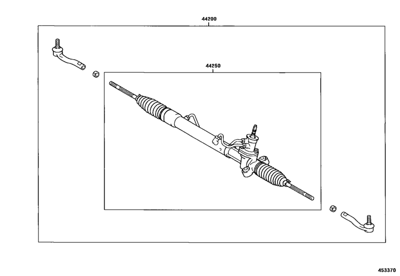 Front Steering Gear & Link