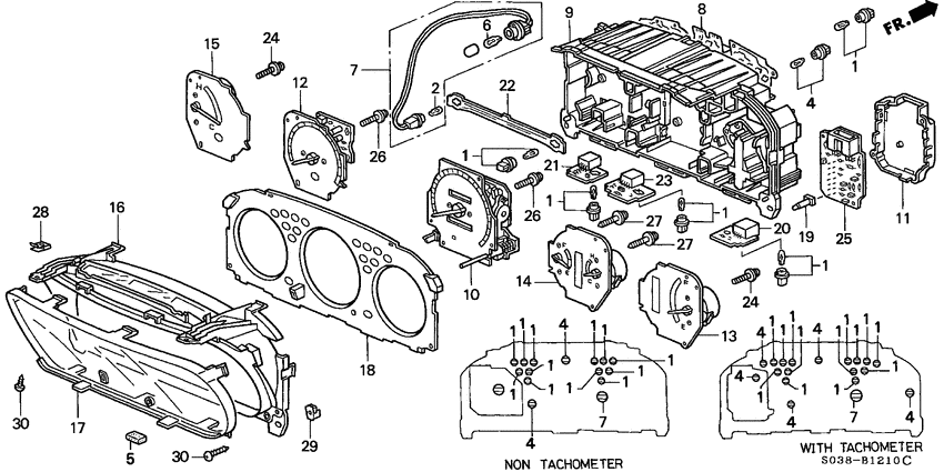 Meter components
