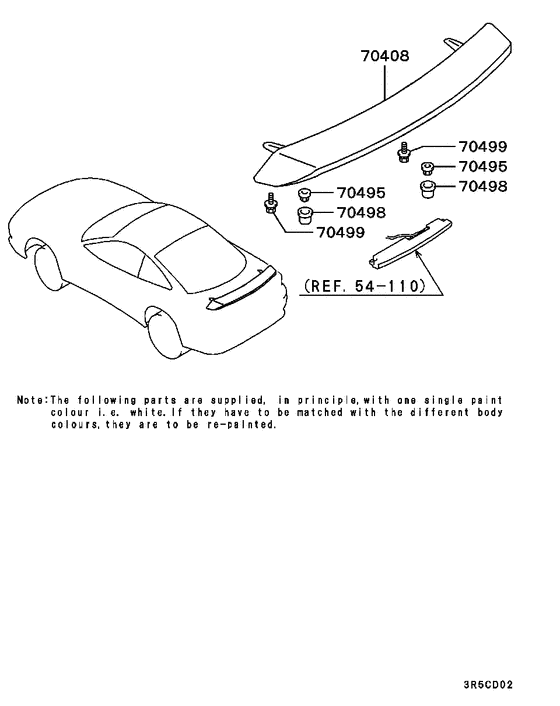 Rear garnish & moulding
