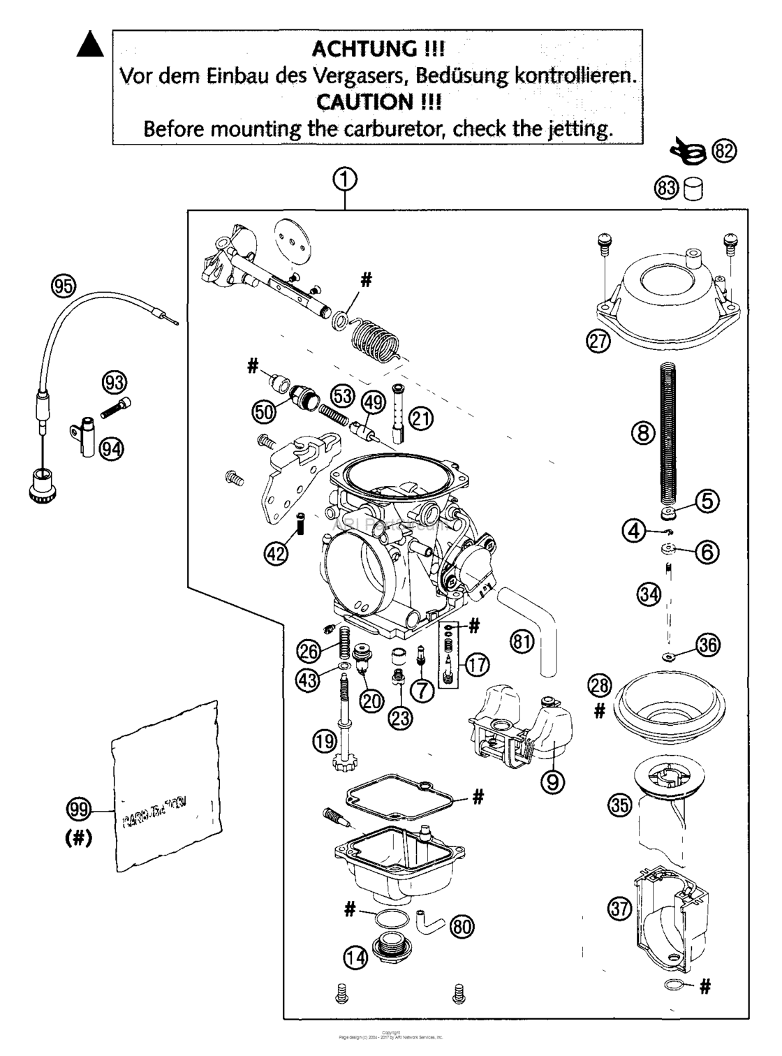 Carburetor Mikuni Bst 40