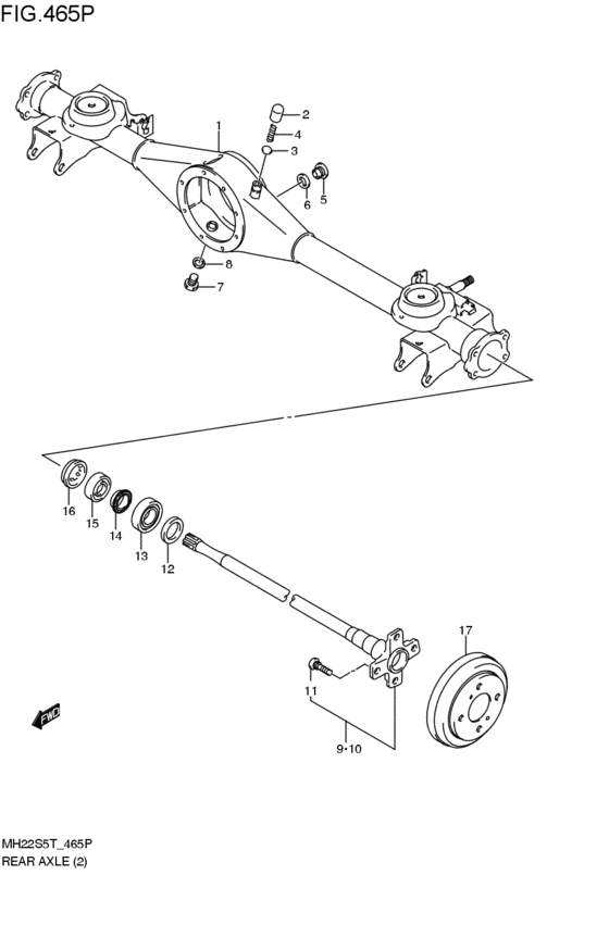 rear axle