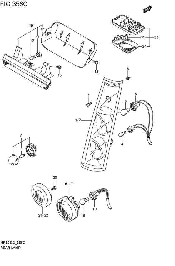 rear lamp