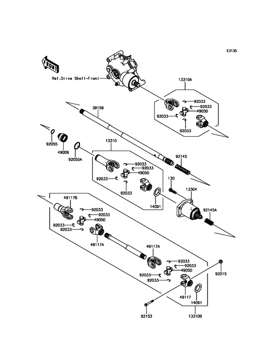 Drive Shaft-Propeller