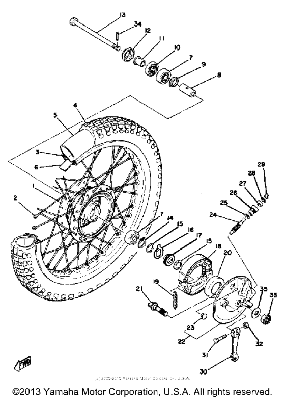Front wheel