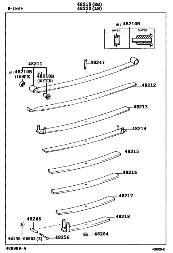 Rear Spring & Shock Absorber