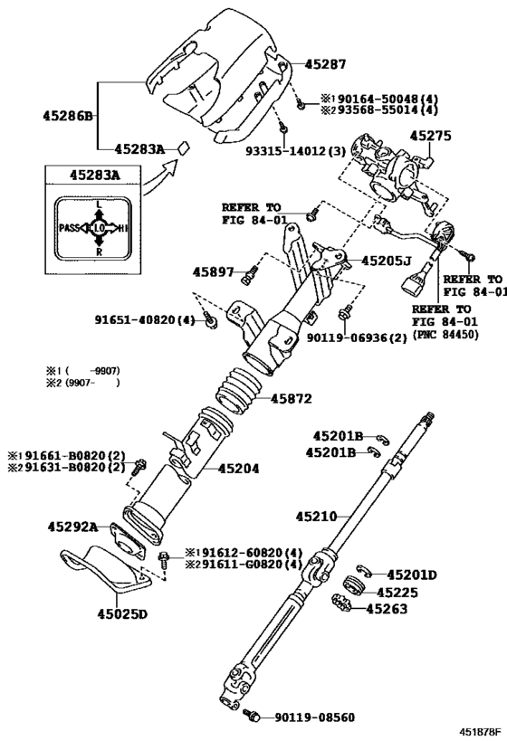 Steering Column & Shaft