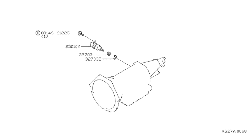 Speedometer pinion