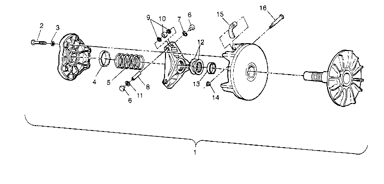 Drive clutch assembly