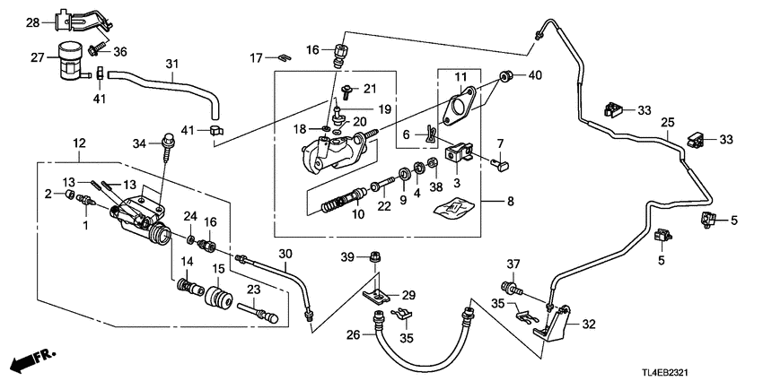 Clutch master cylinder