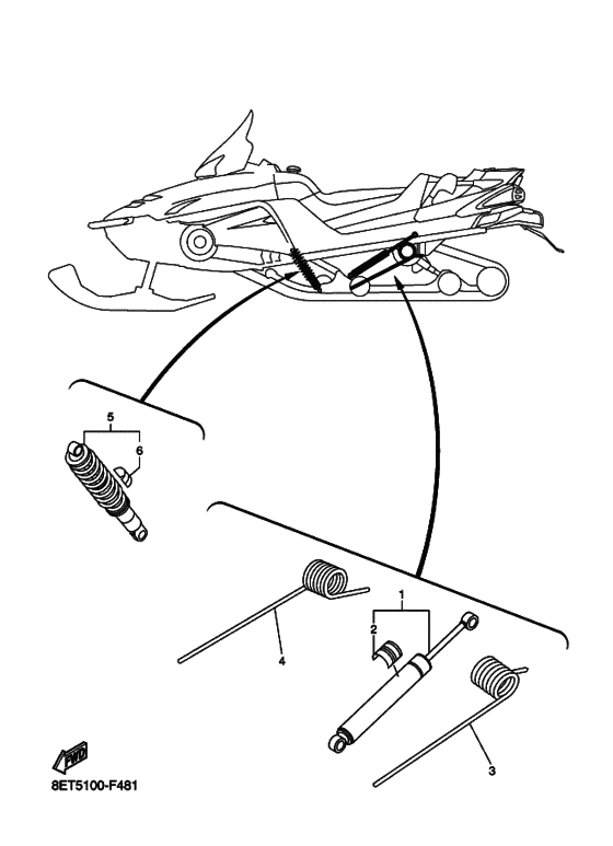 Alternate rear suspension