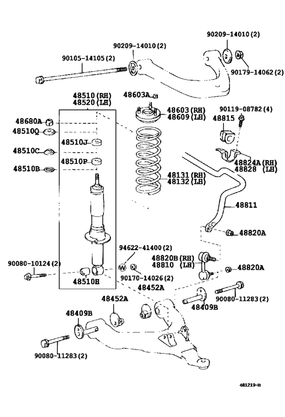 Front Spring & Shock Absorber