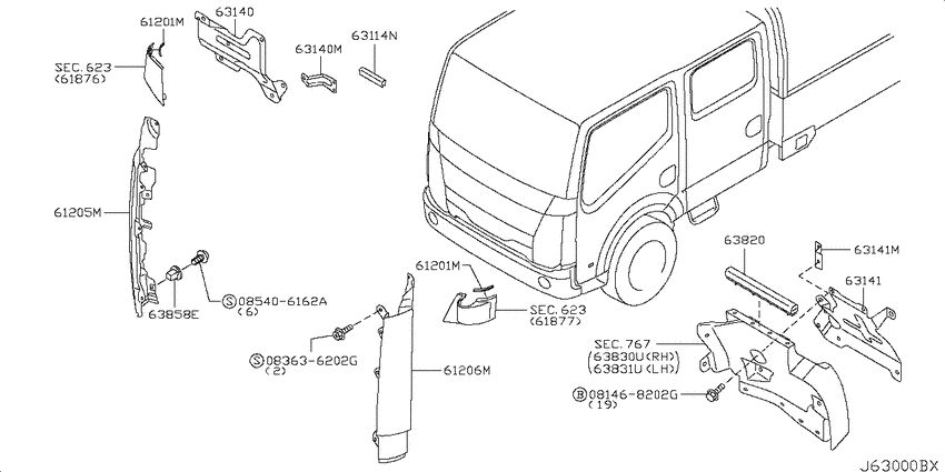 Front fender & fitting
