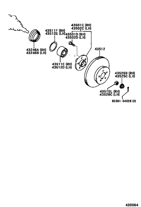 Front Axle Hub