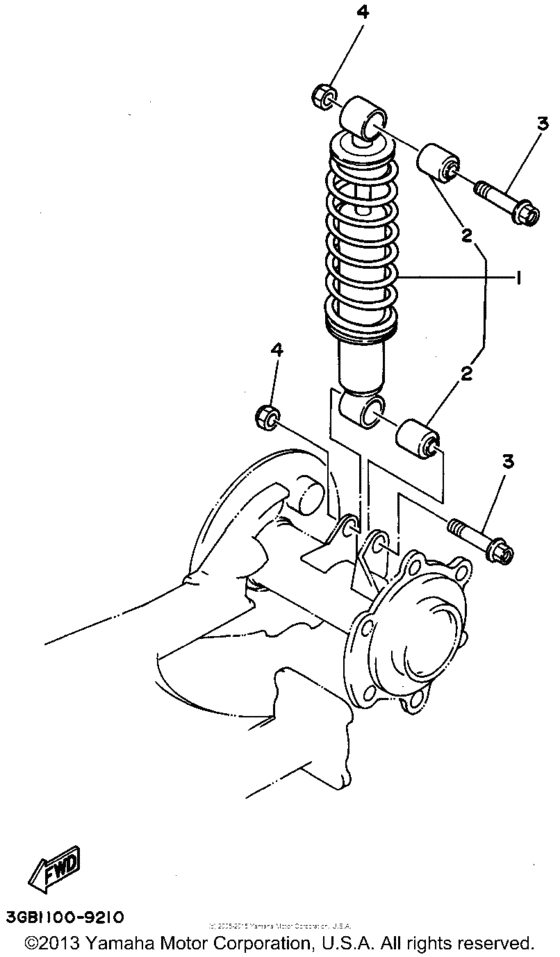 Rear suspension