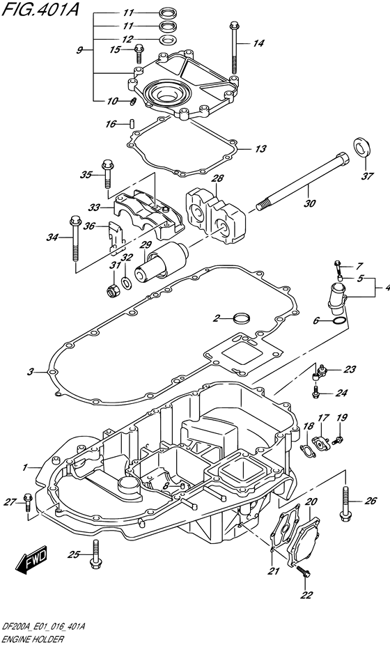 Engine holder