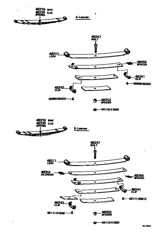 Rear Spring & Shock Absorber